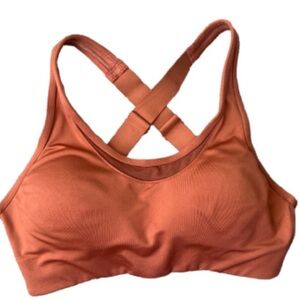 Women's Victoria’s Secret  Pink Sport Cross-Back Sports Bra - Rust Orange